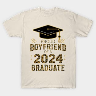 Proud boyfriend of a 2024 graduate T-Shirt